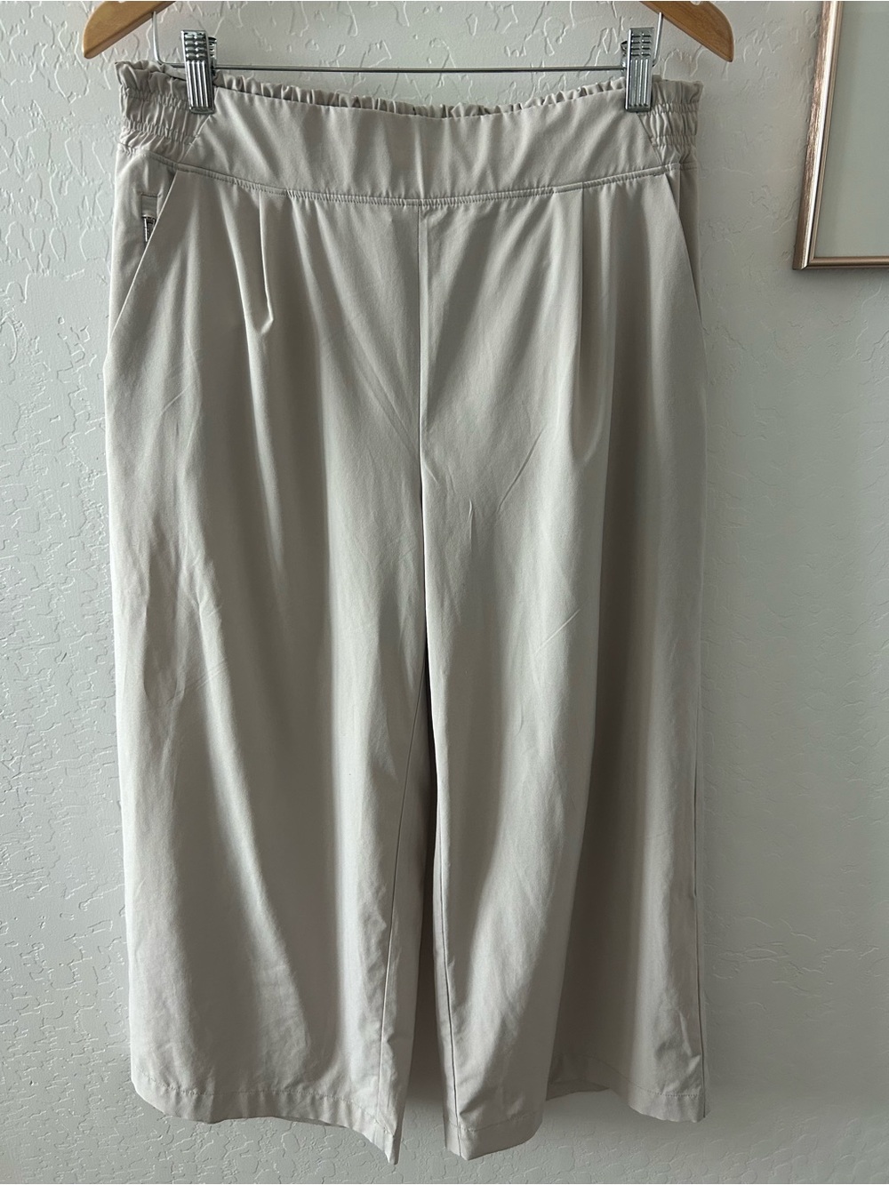 Athleta Brooklyn wide leg crop pants 12